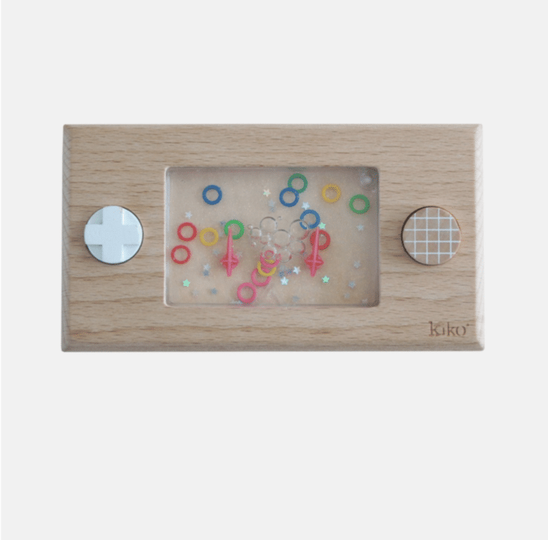Console en bois, jeu d'adresse Kiko+ de kukkia.