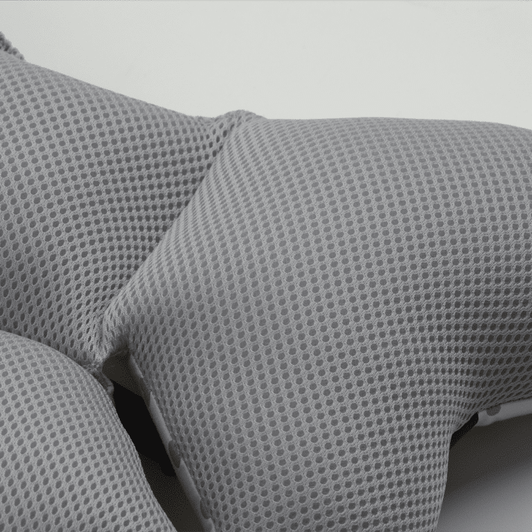 Nuida - Matelas de poussette universel tissu airmesh gris