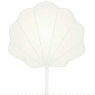 Lampe applique coquillage mint - KONGES SLØJD - Lovely Choses